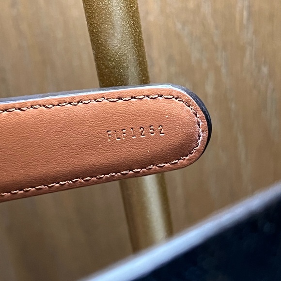 Celine Triomphe Canvas & Calfskin Headband - Picture 7 of 9